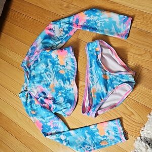 Girls two piece swimsuit
